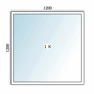 ikkuna 12x12 tai 120x120 cm tai 1200x1200 mm